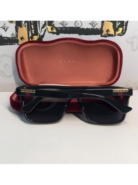 New Authentic Gucci Black Sunglasses GG0748s 001 main image 10